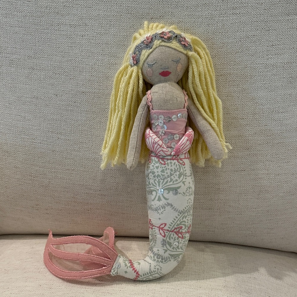 Pottery Barn Kids Mermaid Doll